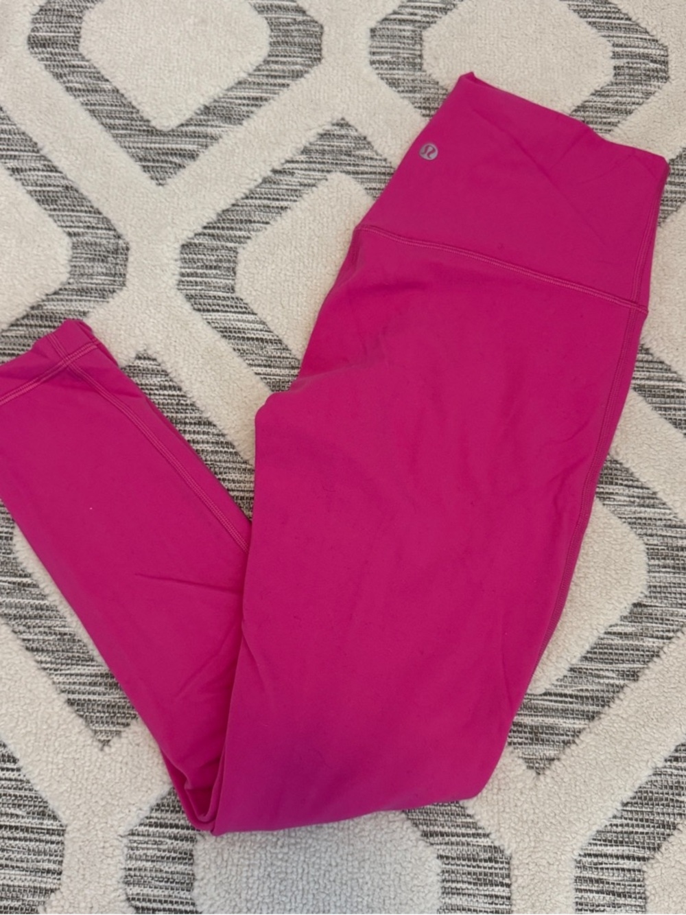 lululemon athletica Bright Pink Leggings